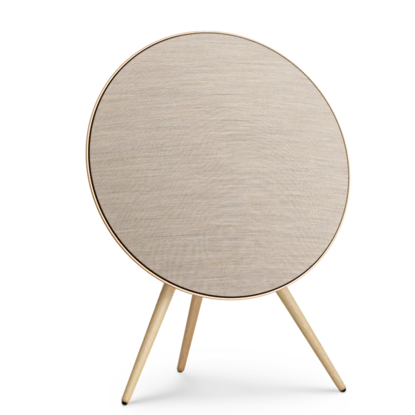 Enceinte de luxe Bang & Olufsen Beoplay A9 4ème Génération finition Gold Tone - Esprit Grand Théâtre Bordeaux.
