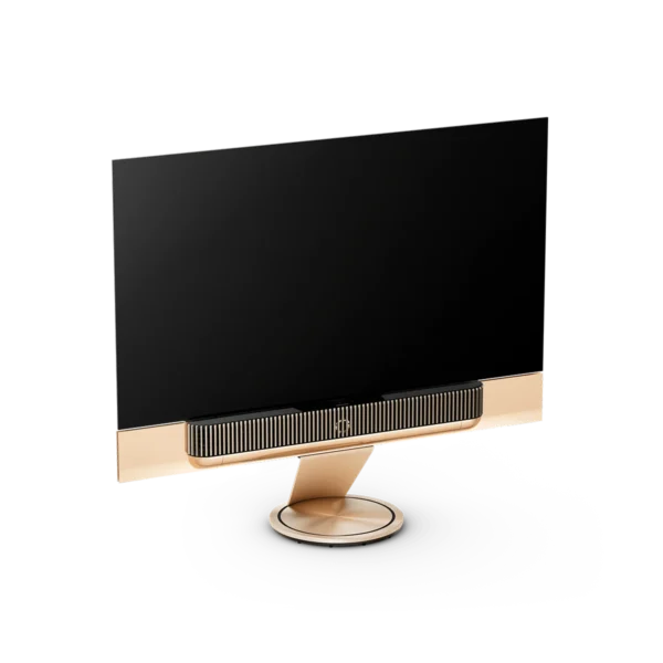 Showroom Esprit Grand Théâtre Bordeaux : découvrez le Beovision Theatre Gold Tone Light Oak d'exception.