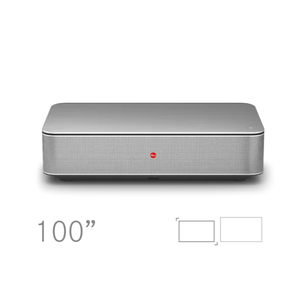 Projecteur laser 4K Leica Cine 1 en version 100 pouces, showroom Esprit Grand Théâtre Bordeaux.